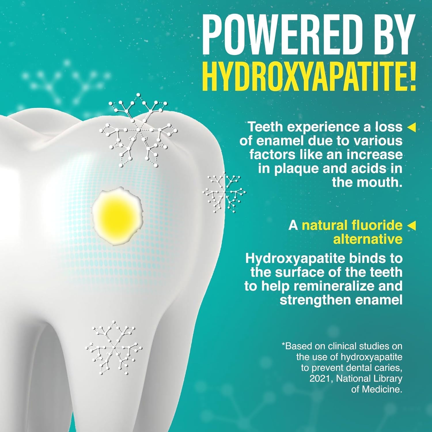 GuruNanda Travel Toothpaste with Hydroxyapatite, Travel-Size Toothpaste to Whiten Teeth & Freshen Breath, TSA-Friendly, Portable, Compact, Fluoride Free, Natural CocoMint Jasmine Neem, 1 oz
