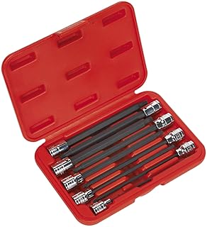 Sealey AK62261 Trx-Star Socket Bit Set, 3/8