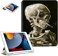 Vista 10 de Funda para iPad 9Th / 7Th / 8ª generación, para iPad 10.2, funda protectora a prueba de golpes, visión multiángulo, soporte ajustable, encendido
