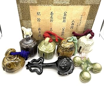 本坪鈴 ③ 古鈴 古銅製 鈴 小型 8個まとめて カ10