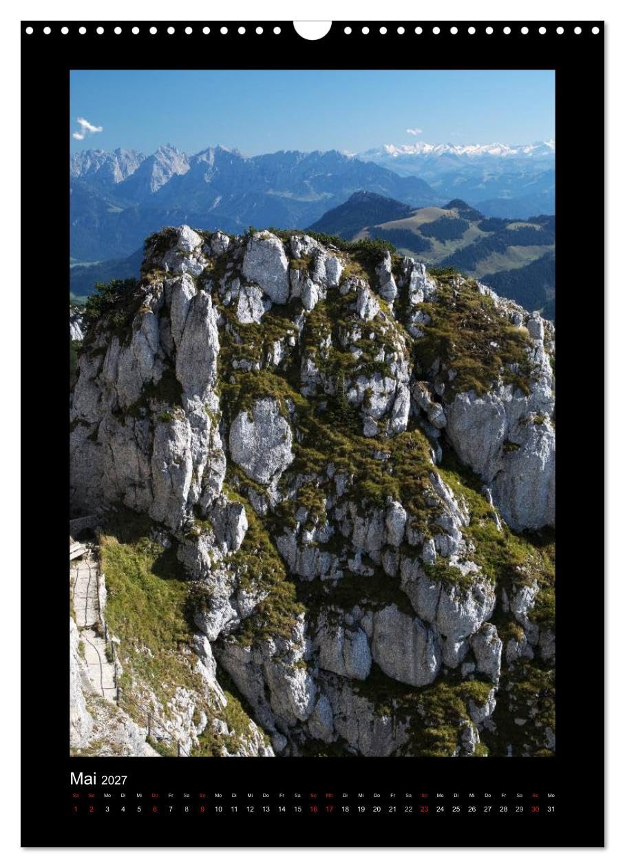 CALVENDO - Landschaft im Fokus - Bayern, Tirol und Südtirol (Wandkalender 2027 DIN A3 hoch), Monatskalender: Landschaftsmotive aus Bayern, Tirol und Südtirol