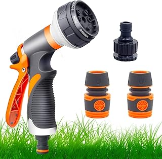 Garden Hose Pipe Spray Gun Set,8 Adjustable P...,