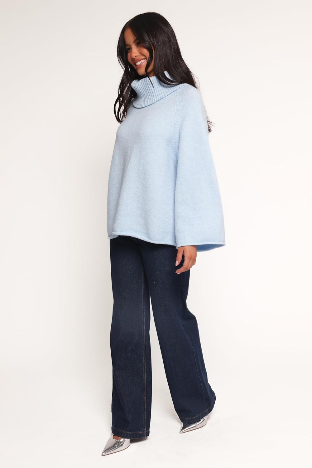 Petal & Pup Women's Bindy Cowlneck Knit Sweater - Image 3