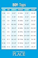 Vista 4 de The Children's Place boys Short Sleeve Multi Color Graphic T Shirt