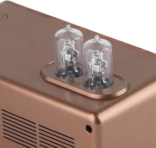 Miniatura 8 de ASHATA Altavoz Bluetooth de madera retro, radio FM Altavoz Bluetooth con elegante clásico, altavoces vintage de escritorio USB con radio para