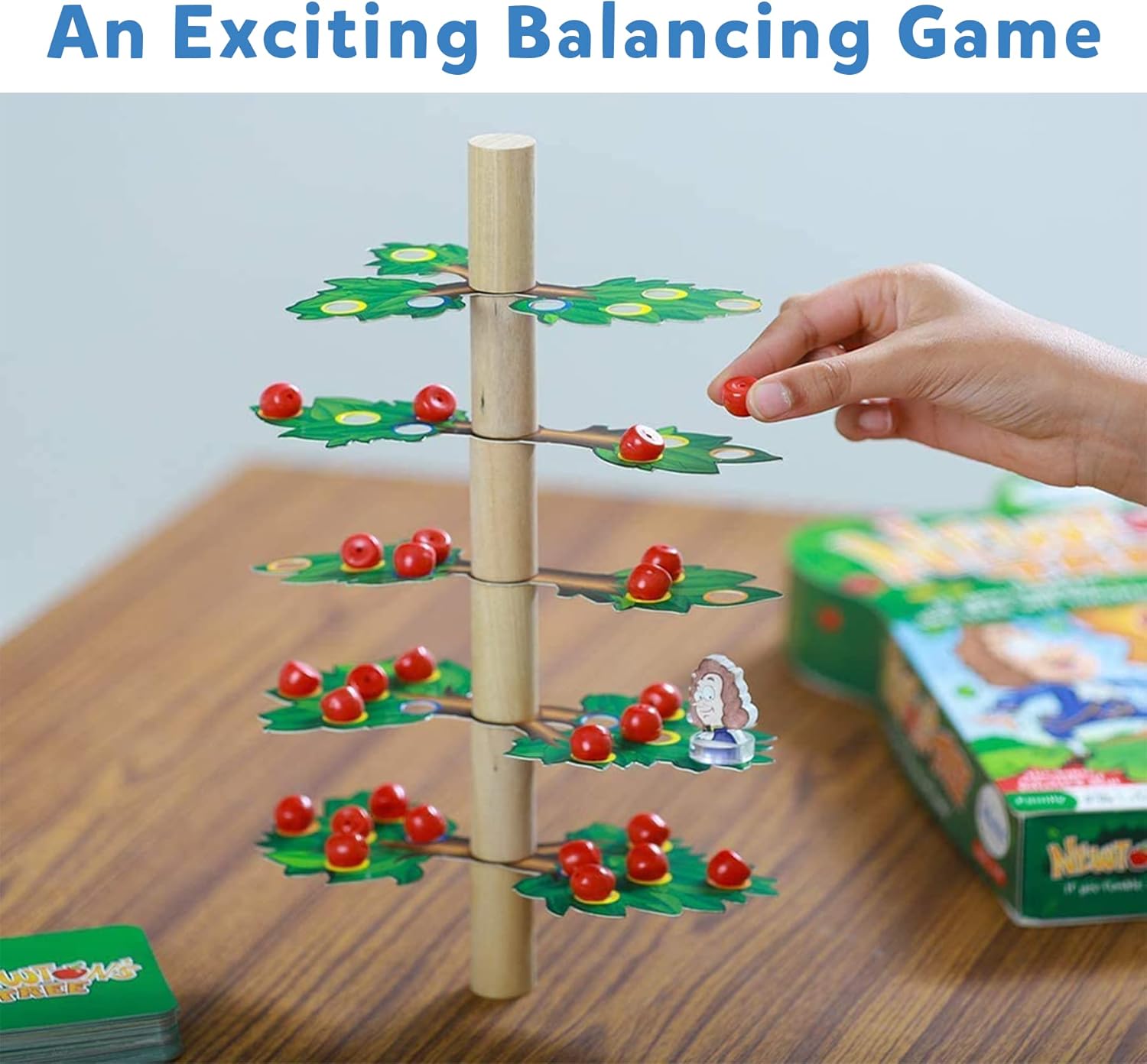 Skillmatics Educational Game - Newton's Tree, Balancing, Stacking, Strategy and Skill-Building Game, Gifts for Ages 6 and Up