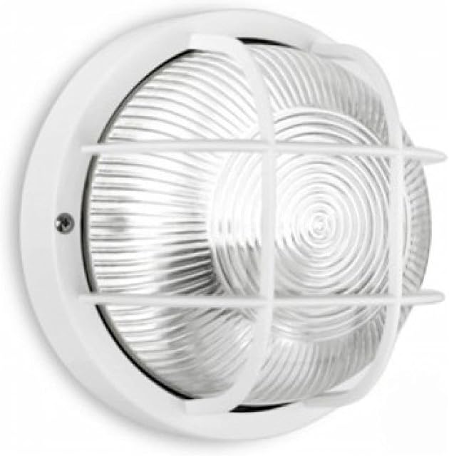 LyvEco 965W Bulkhead, IP44, White, Round