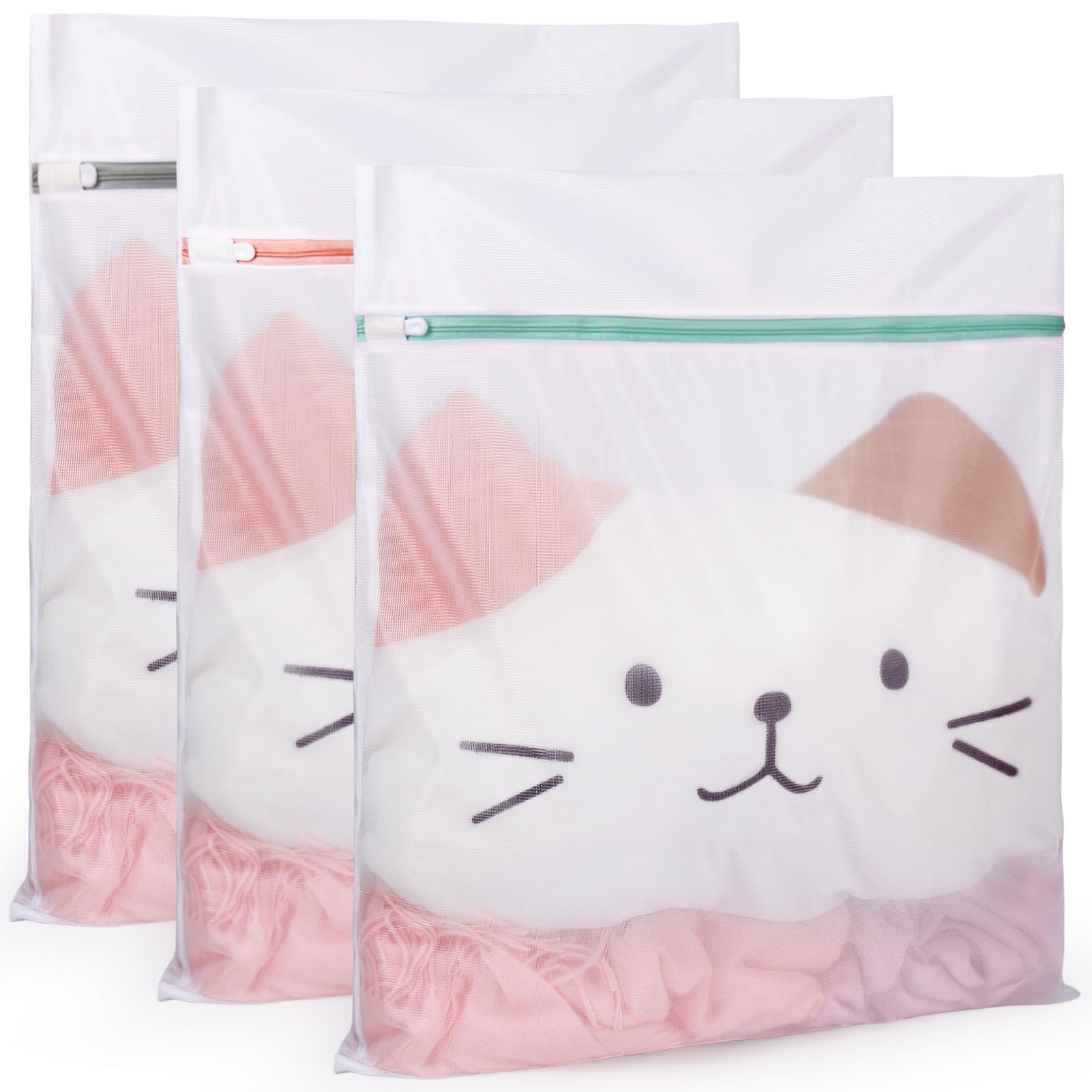 Honeycomb Mesh Laundry Bags - Protect Delicates -7 Honeycomb Mesh Laundry Bags - Protect Delicates -7