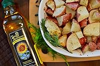 Vista 2 de Aceite de girasol natural, 8 oz, sin OMG, sin gluten y nueces, vegano, aceite de cocina saludable, hecho en orden, NE, Simply Sunflower