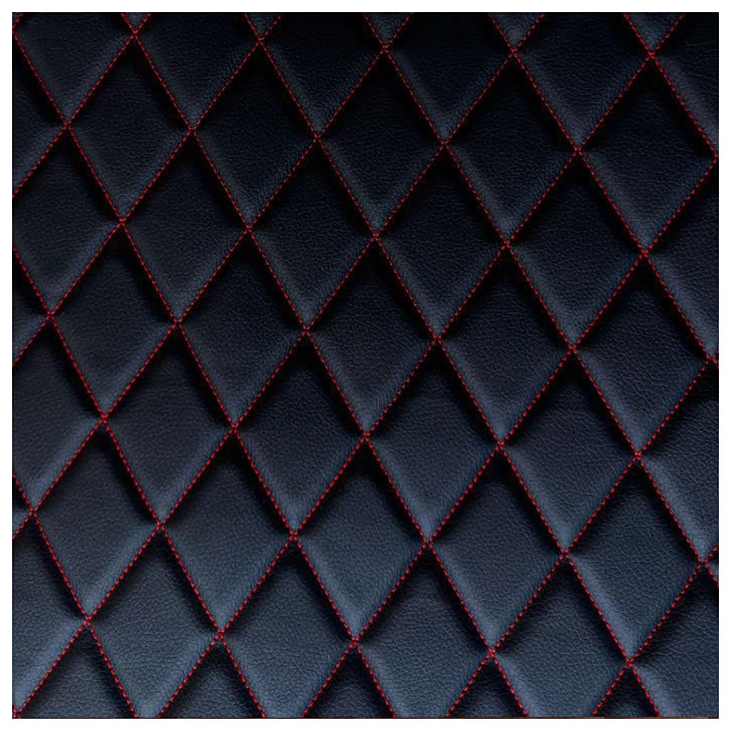 Material de tapicería de cuero sintético morado para proyectos de costura de bricolaje