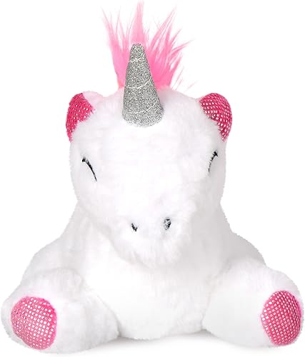 Miniatura 4 de iscream Rainbow Friends - Bolso de peluche de arcoíris de 11 pulgadas y unicornio con detalles bordados para todas las edades