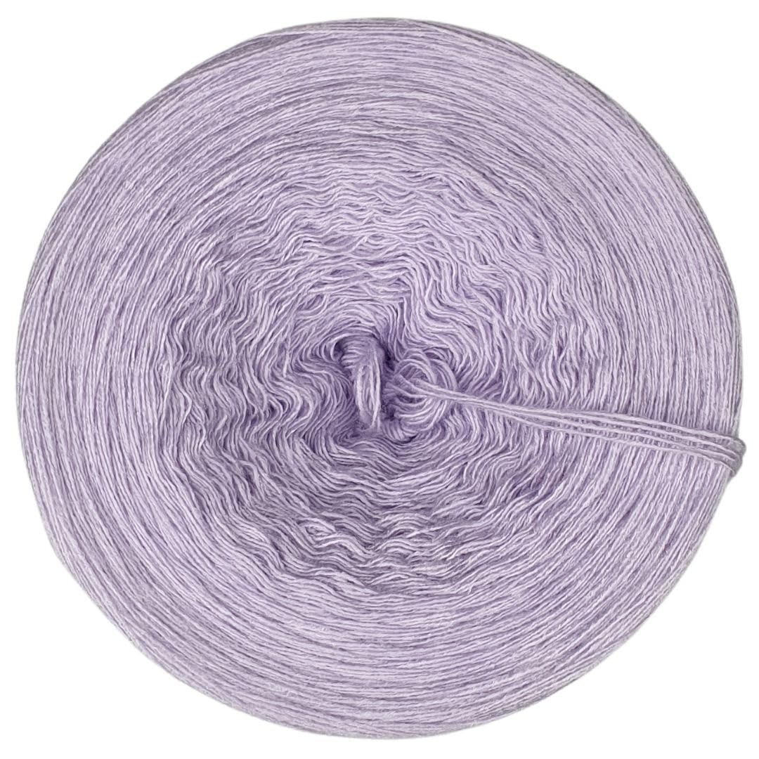 MegaBobbel- MODALmix *UNI-Lavendel*UMD10* - Lace Garn Bobbel Wolle zum Häkeln & Stricken (einfarbig) (3 fädig, 2000m)