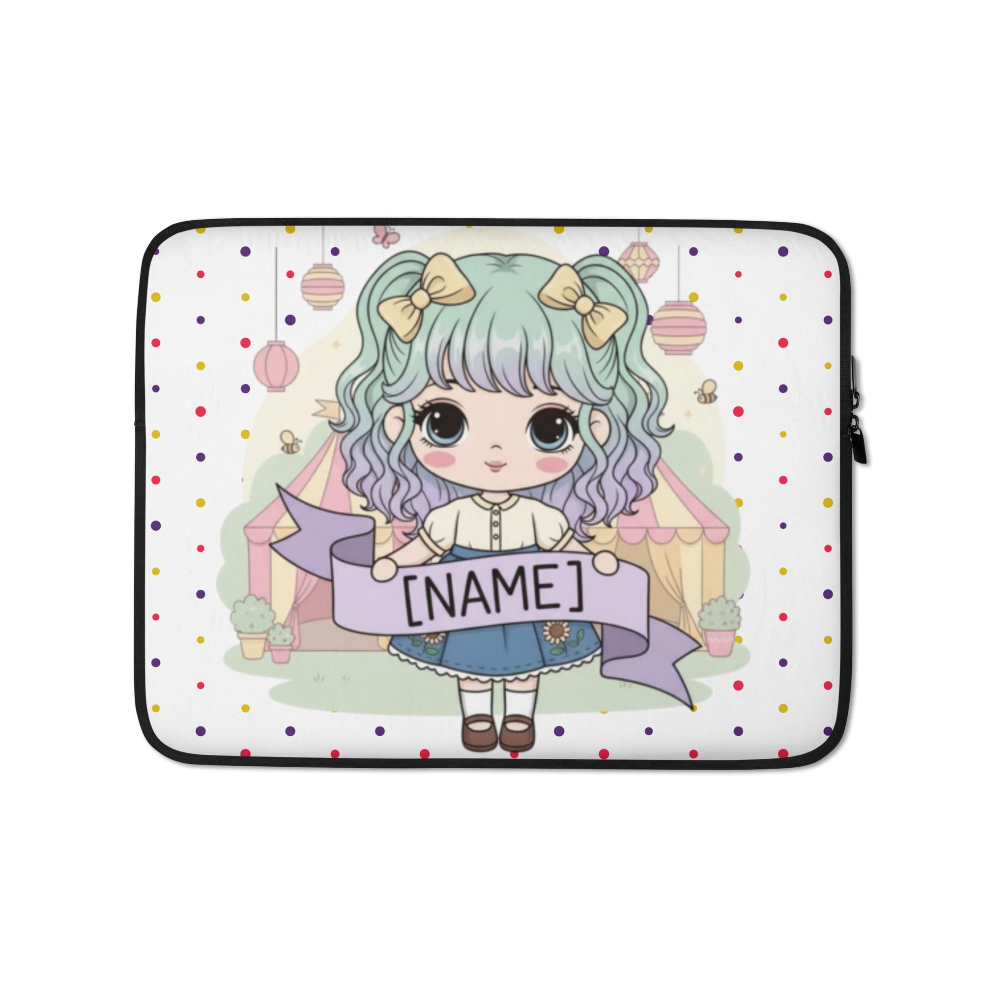 Funda personalizada portátil 15 evita arañazos con diseño dulce 2