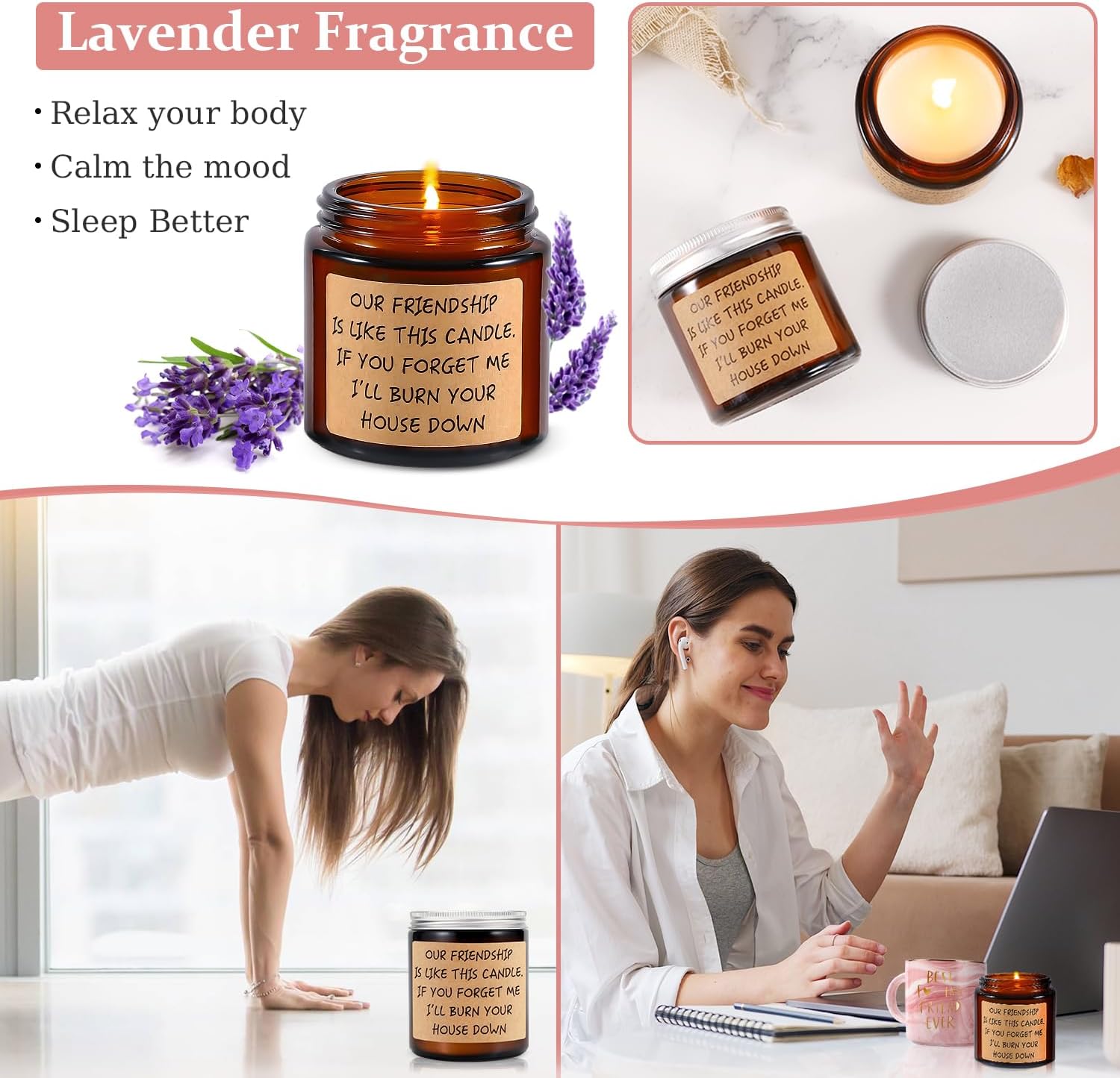 Best Friend Birthday Gifts for Women Friendship Gifts for Women Funny Best Friend Gift for Woman Bestie Gift for Woman Bff Bestfriend, Coffee Mug Makeup Bag Keychain Card - Image 4