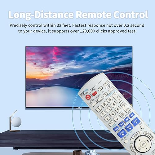 Miniatura 3 de EUR7659Y70 - Control remoto compatible con grabadora de DVD VCR Panasonic DMR-ES25 DMR-ES35 DMR-ES45 DMR-ES46 DMR-ES25S DMR-ES35V DMR-ES45V