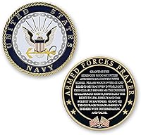 Vista 2 de Moneda de oración de las Fuerzas Armadas del Ejército Moneda de desafío de valor Regalos para soldados y veteranos Negocio propiedad