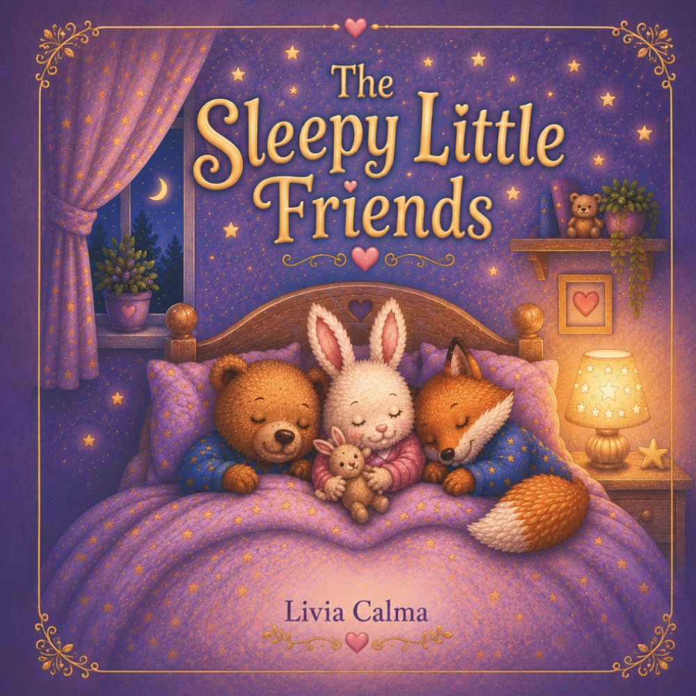 The Sleepy Little Friends: A soothing bedtime routine story designed to calm busy minds and support restful sleep.