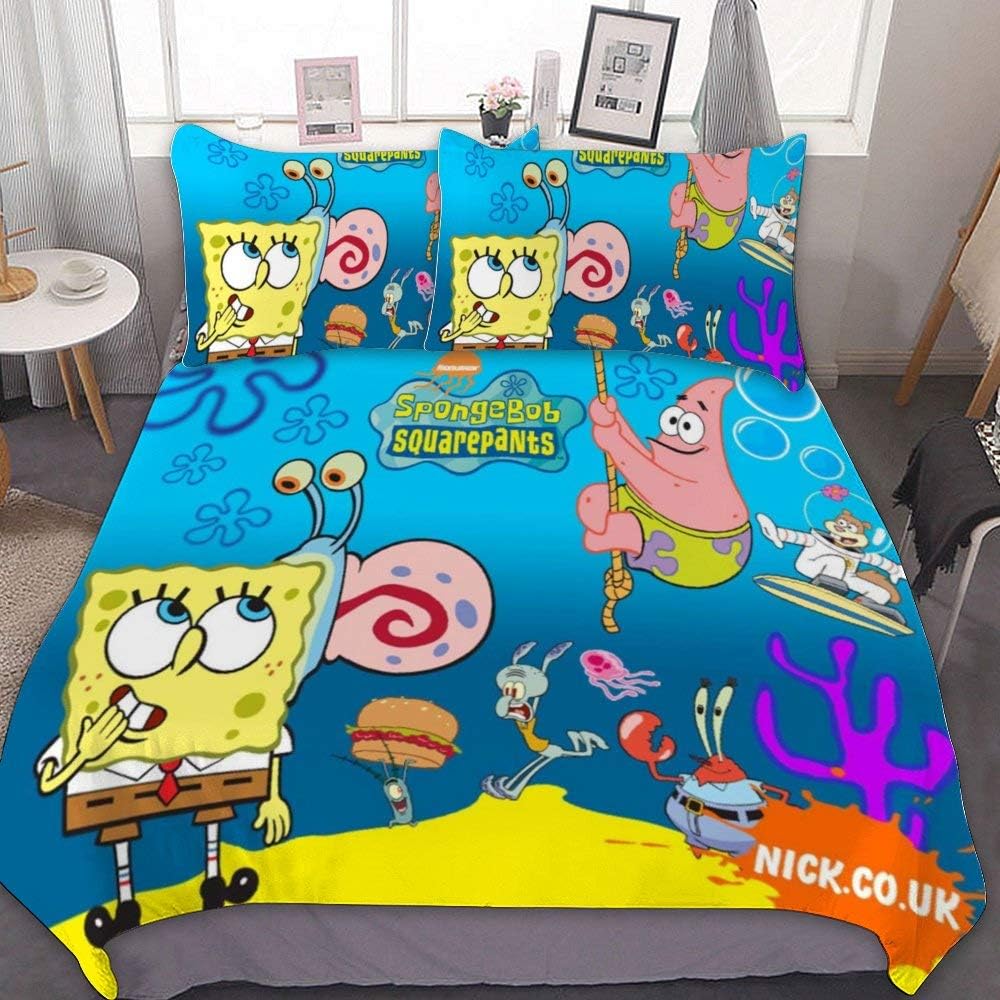 spongebob bedding set full