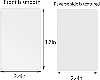 Vista 2 de 100 fundas protectoras impermeables para tarjetas de crédito, licencia, identificación, tarjeta de visita y seguridad social, fundas verticales