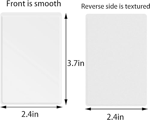 Miniatura 2 de 100 fundas protectoras impermeables para tarjetas de crédito, licencia, identificación, tarjeta de visita y seguridad social, fundas verticales de