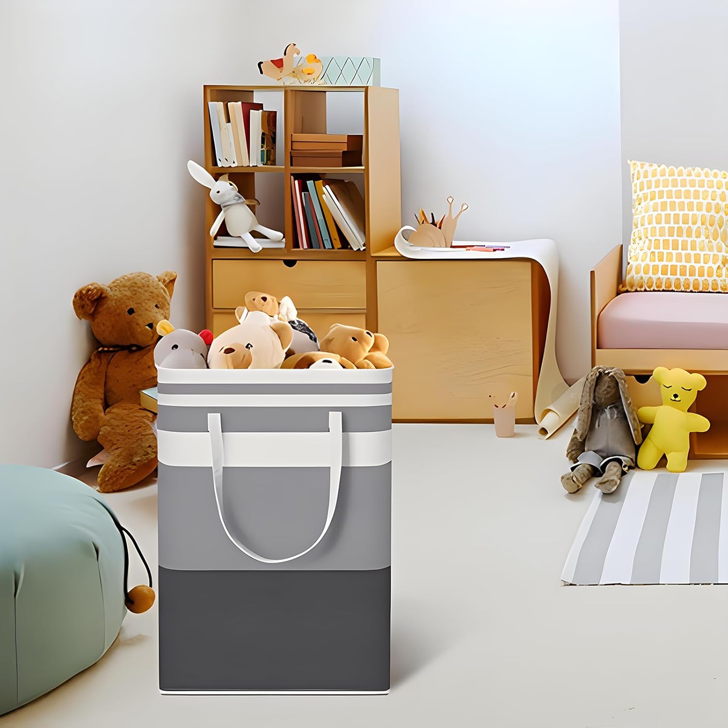 Large Laundry Basket, 75L Dirty Clothes Hampers