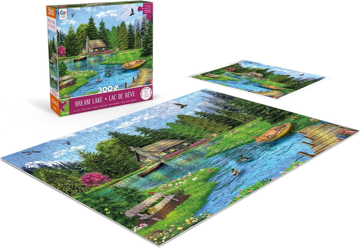 Ceaco - Dream Lake - 300 Piece Jigsaw Puzzle
