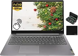 Lenovo IdeaPad 3i Chromebook Laptop, tela sensível ao toque FHD de 15,6 polegadas (1920 x 1080), Intel Pentium Silver N6000 de 4 núcleos, 8 GB LPDDR4x RAM, 128 GB eMMC, Wi-Fi 6, Chrome OS, cinza