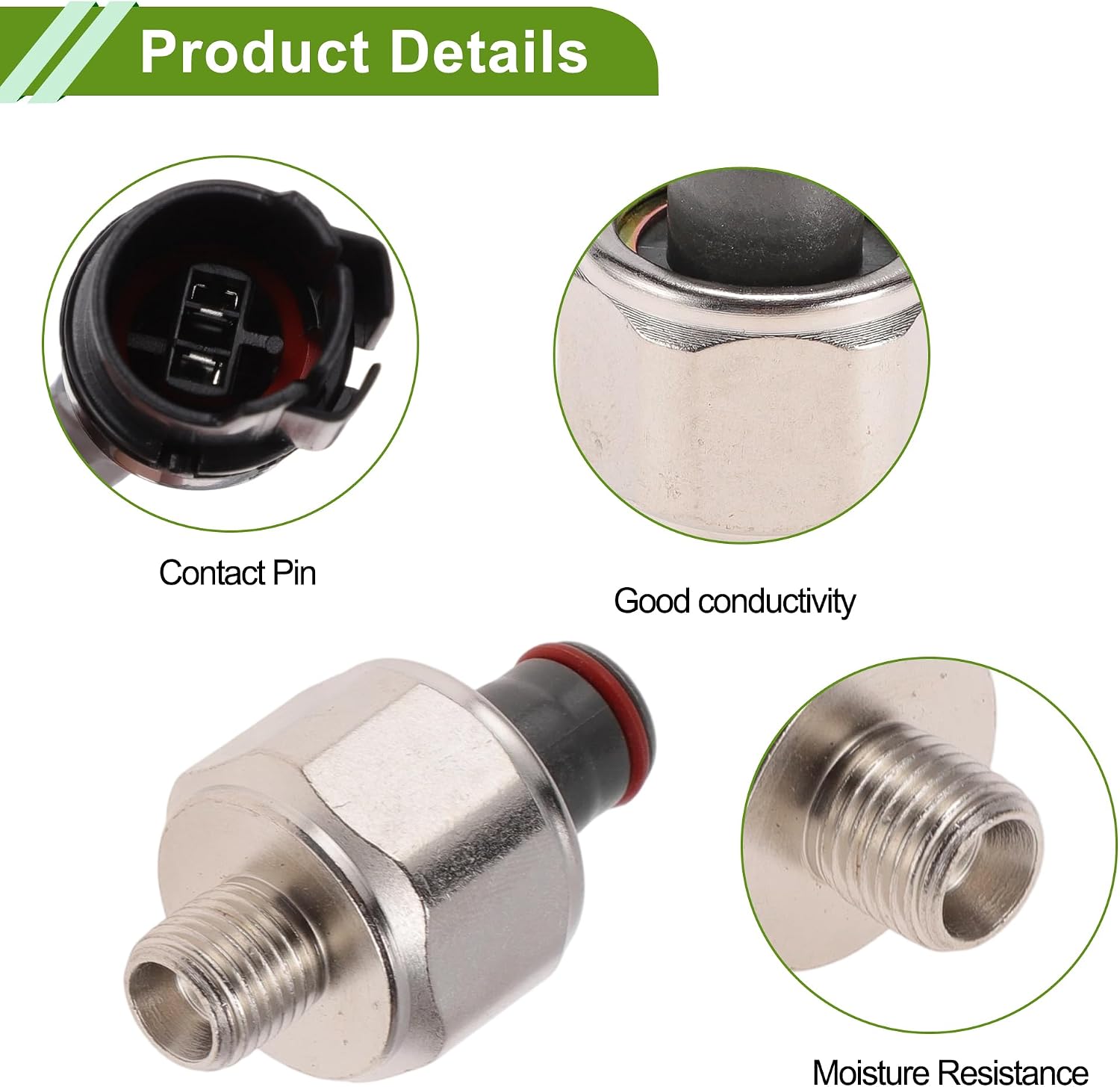 No.8221989103 Ignition Knock Detonation Sensor for Toyota 4Runner 3.0L 1988-1992 Engine Knock Sensor 2 Pcs