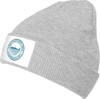 Seal of Nantucket Town and County, Massachusetts Beanie Unisex Beanie Hat Soft Winter Beanies Cuff Beanie Knit Hat