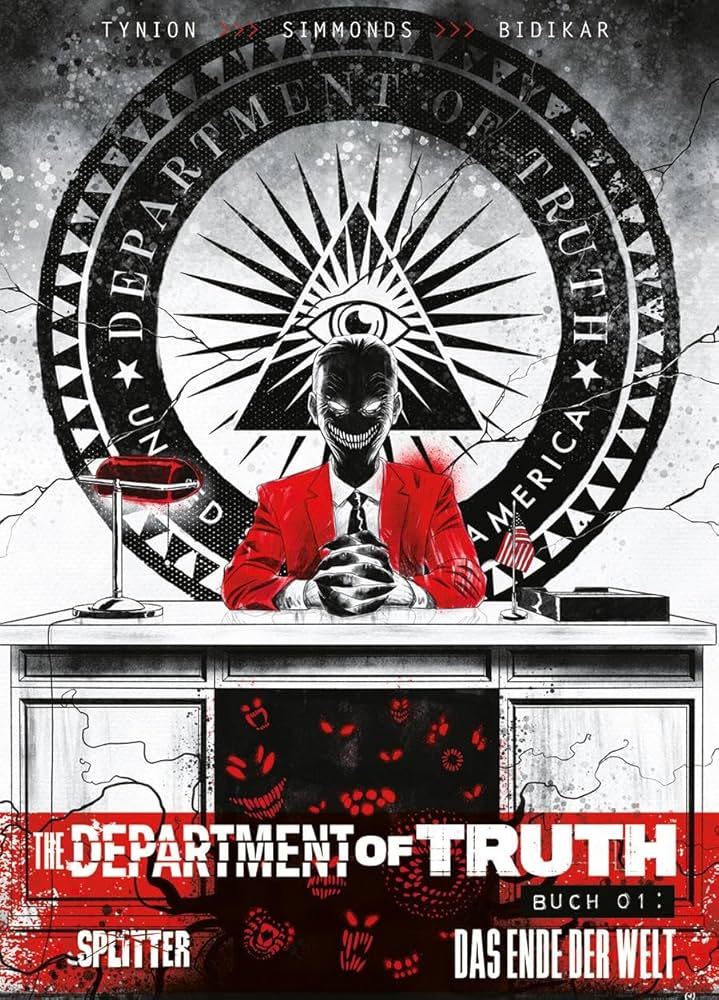 アメコミリーフ Department of Truth #1 9.6 サイン入り アメコミリーフ Department of Truth #1 9.6 サイン入り