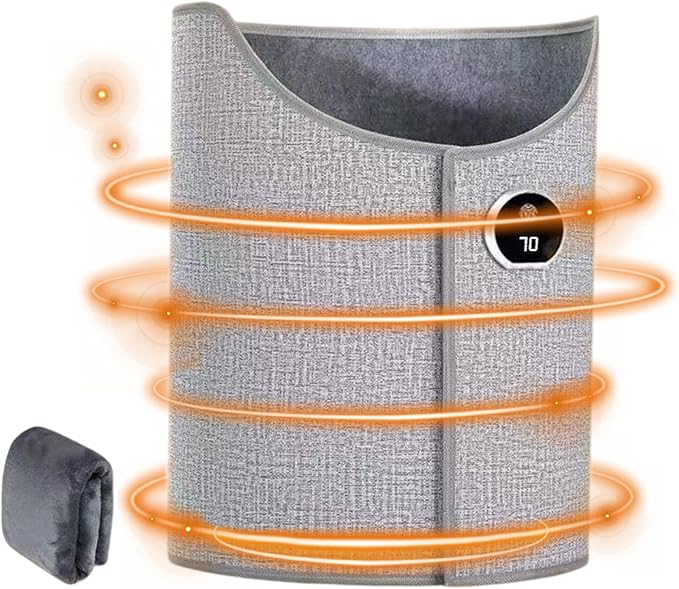 Calefactor Eléctrico Portátil Plegable para Pies con Temporizador 200W miniatura 2