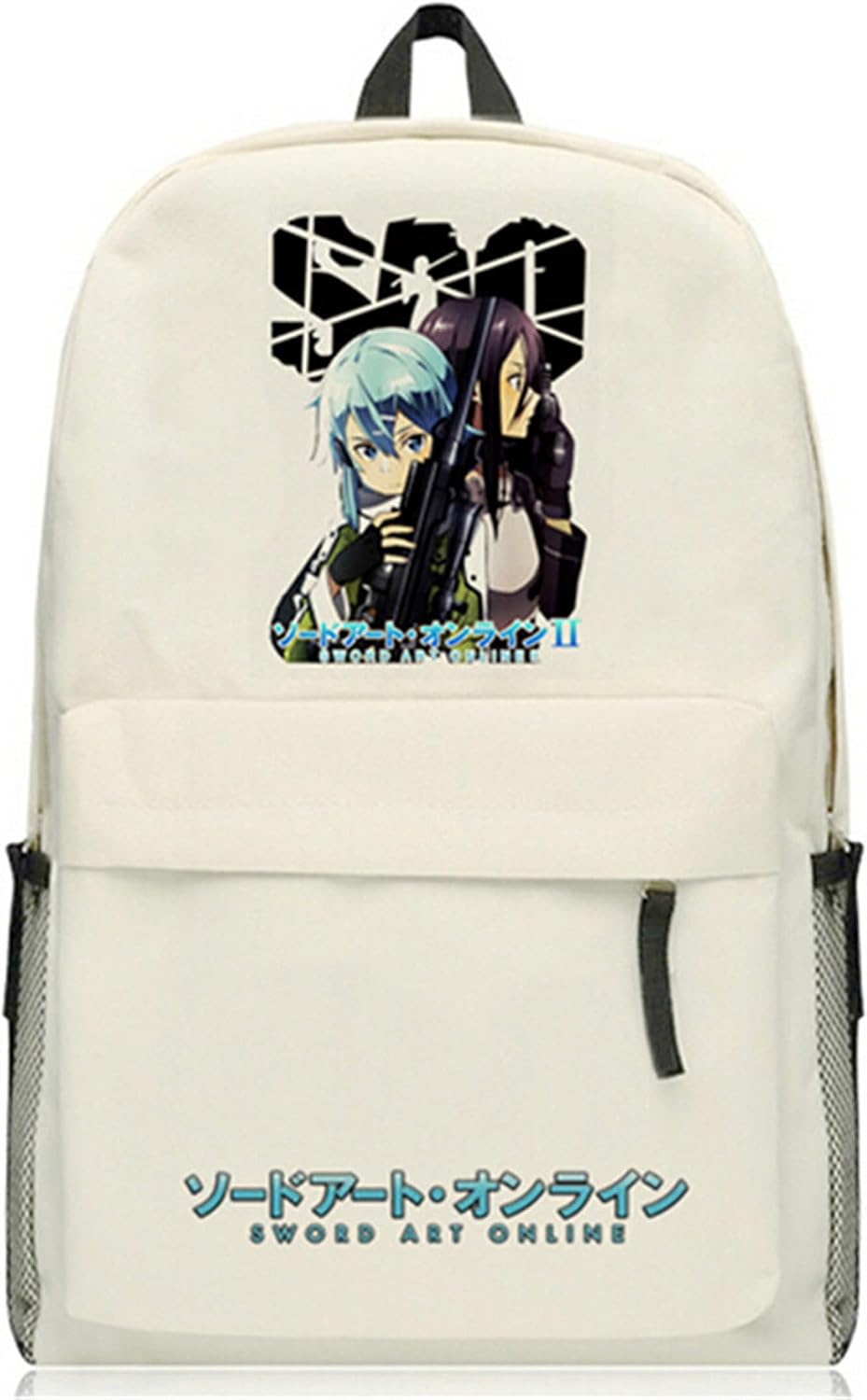 Anime Sword Art Online Backpack School Bag Rucksack Kirigaya Kazuto Kirito Daypack Bag 9