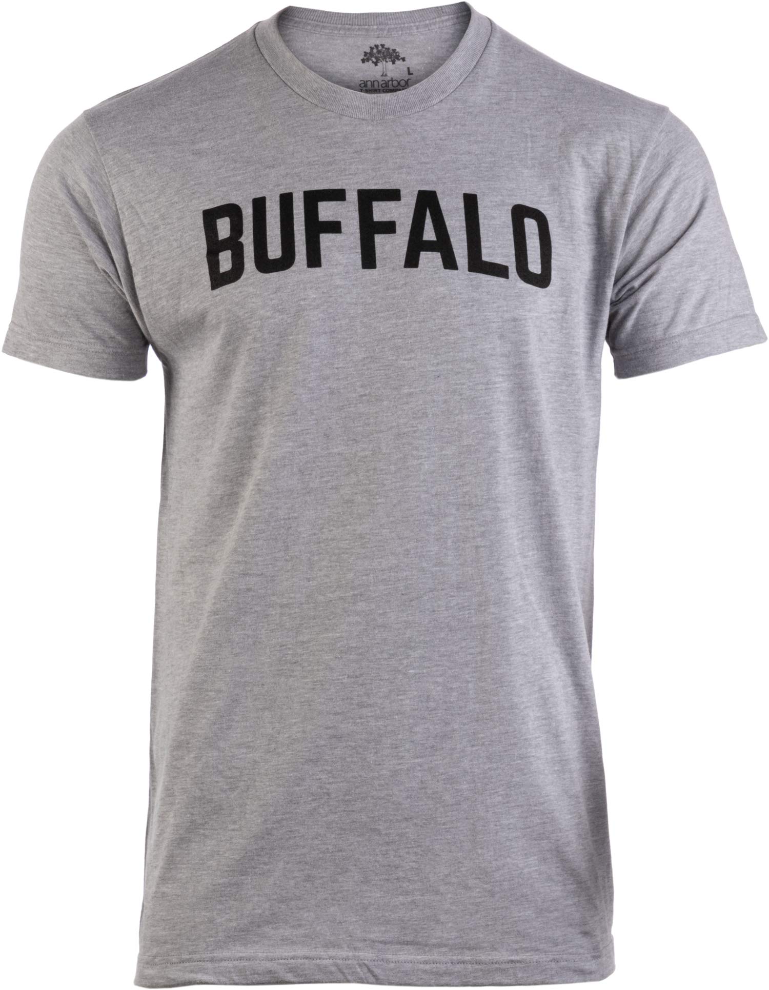 Buffalo | Classic Retro City Grey New York Lake Erie Vintage NY Men Women T-Shirt