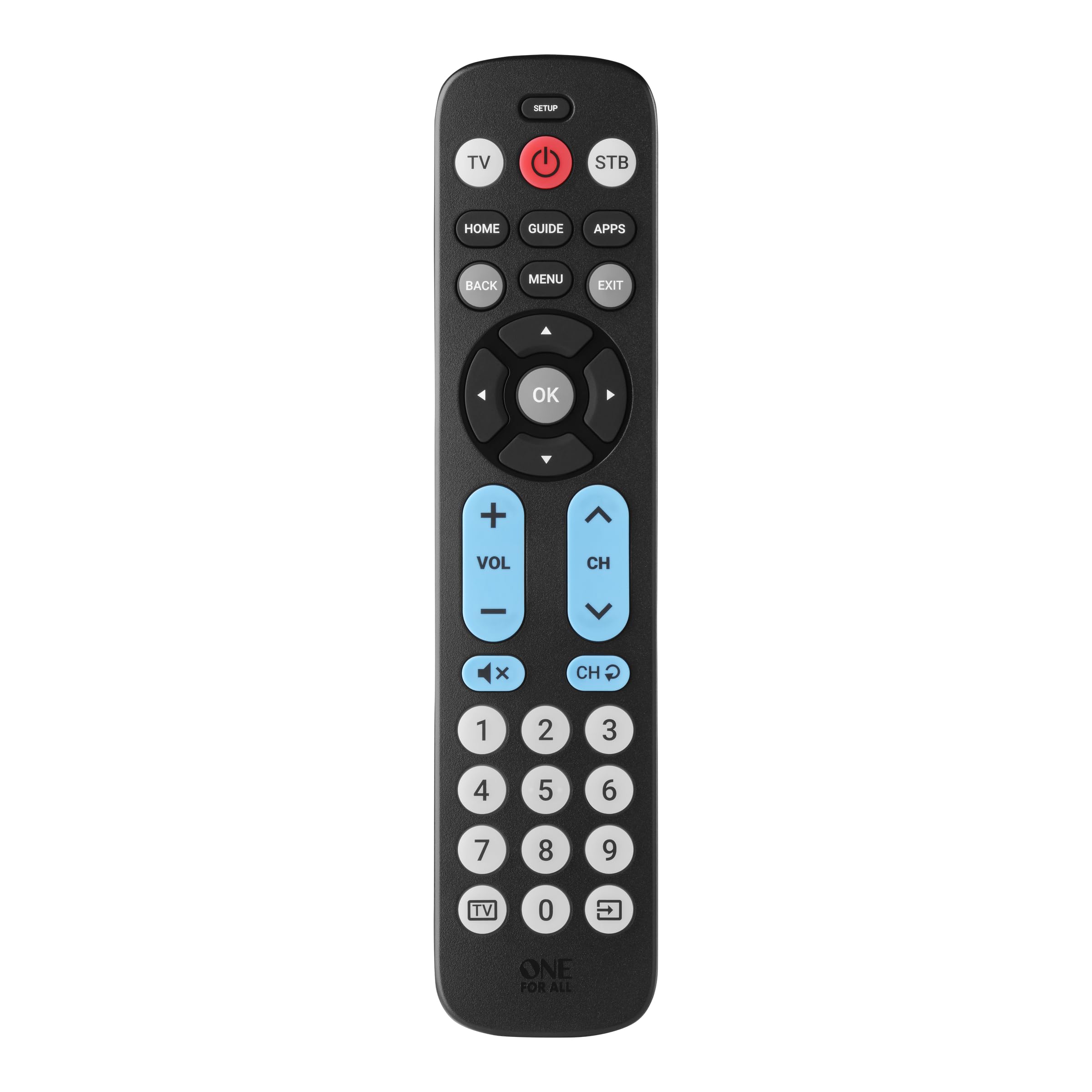 One For All URC6821 Universal remote control Big Button Remote Infrared