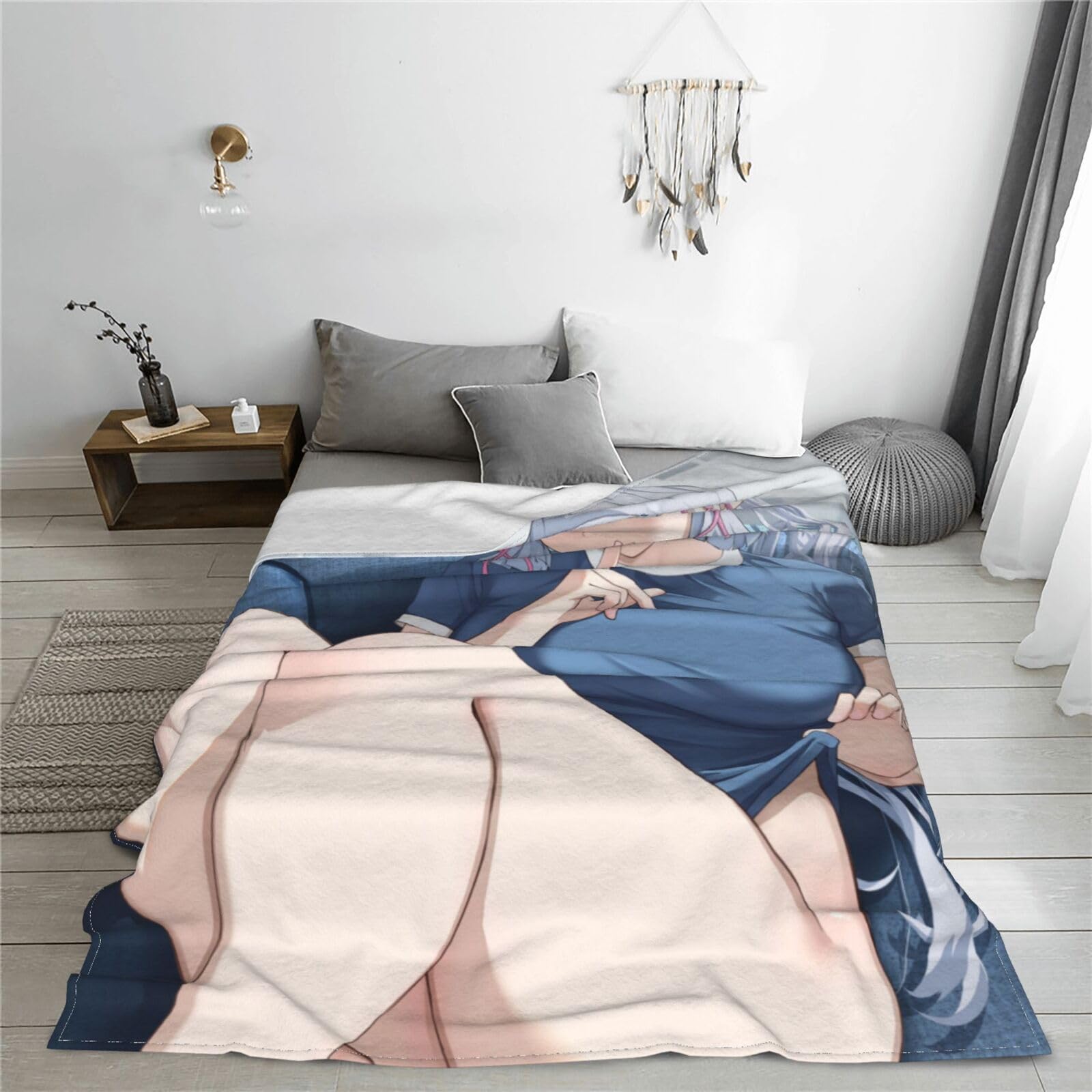 Amazon｜ブランケット 毛布 もうふ 原神 神里綾華 太もも 可愛い