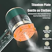 Vista 4 de Portable Mini Ironing Machine, Travel Mini Steam Iron, Handheld Mini Ironing Machine for Clothes, Fast Preheating Steam Dry Ironing for Home and