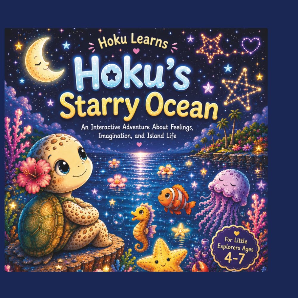Hoku’s Starry Ocean: An Interactive Adventure About Feelings, Imagination, and Island Life (Hoku Learns)