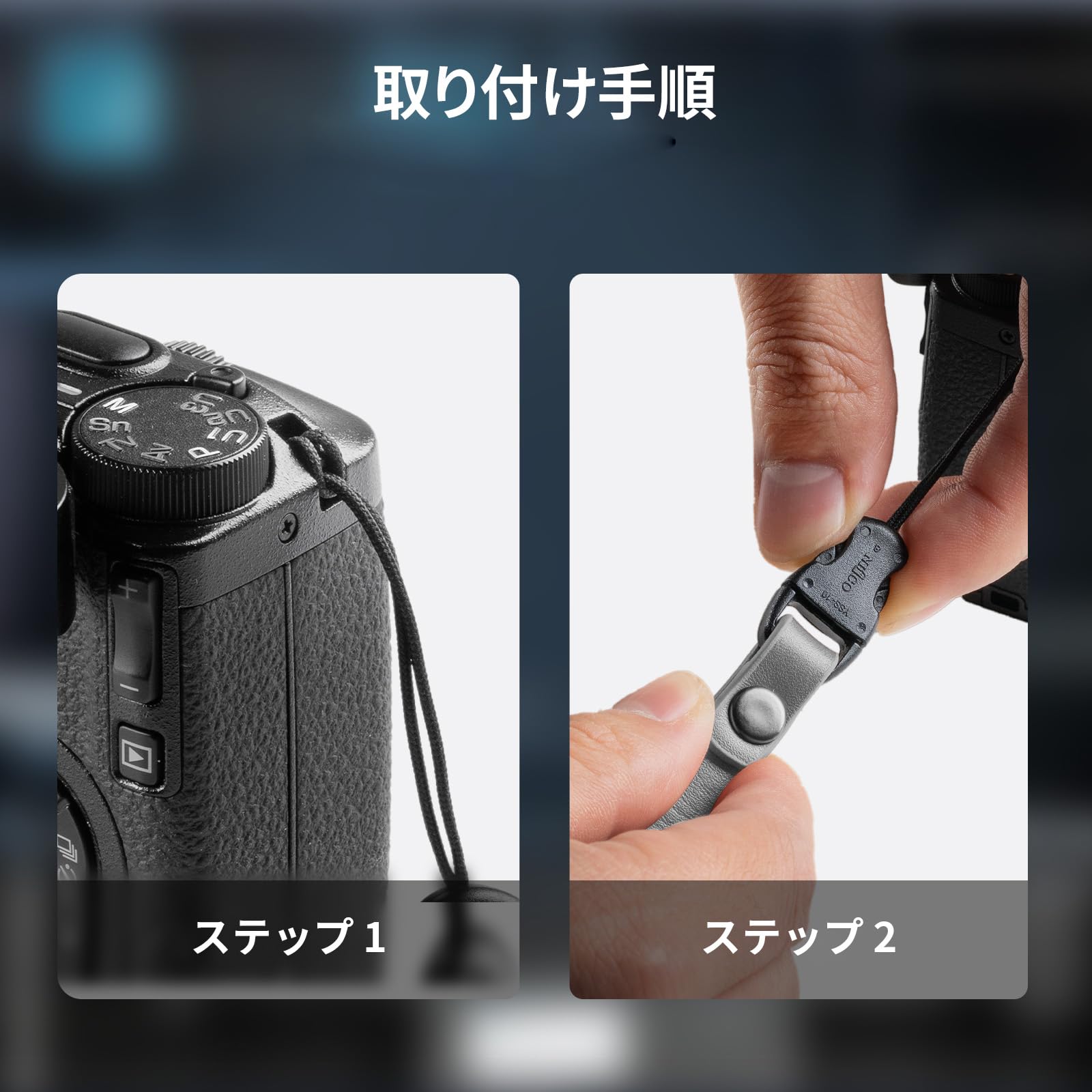 Amazon | [SMALLRIG] クイックリリースショルダーストラップ Ricoh対応