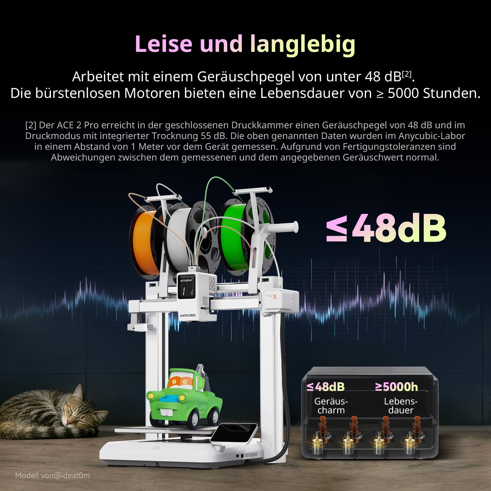 Anycubic Kobra X Combo 3D Drucker für Einsteiger, Trocknen während des Druckens