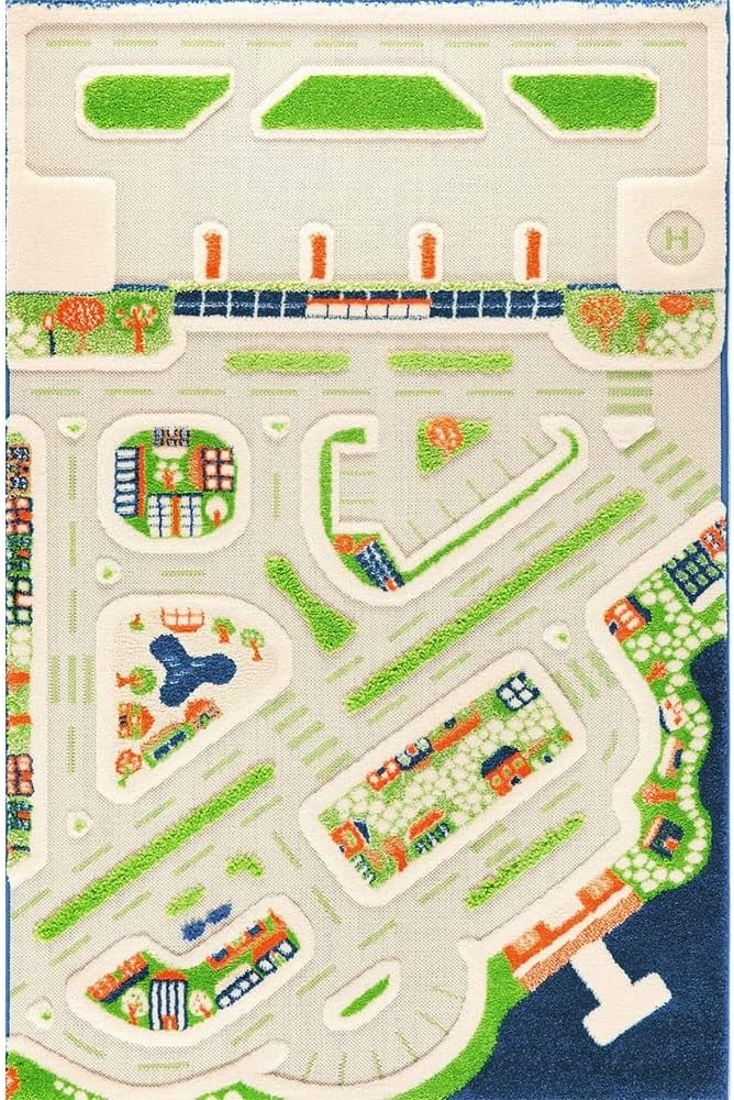 IVI Mini City 3D Play Rugs, XX-Large