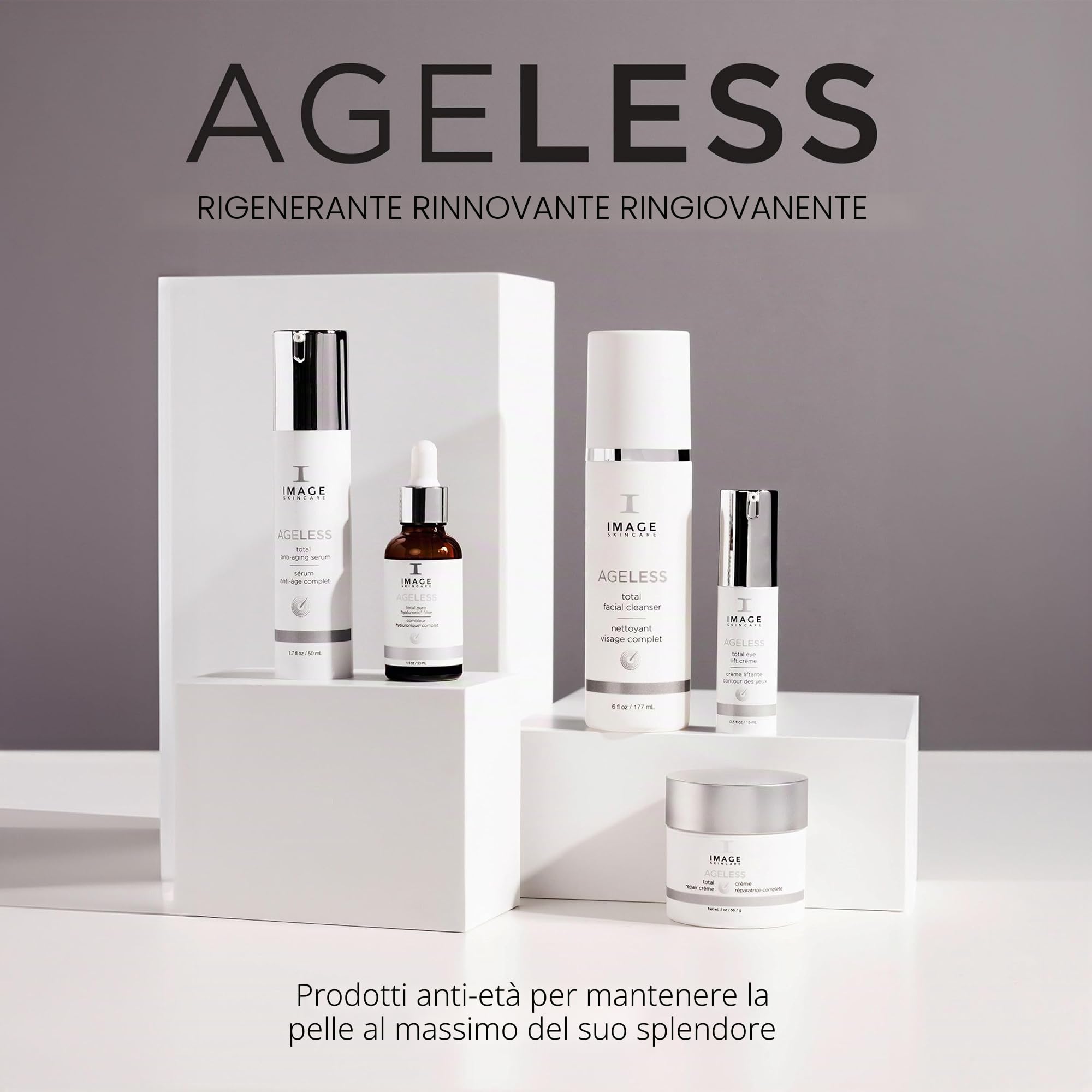 Image Skincare | Maschera Antiage, Illuminante, Antimacchie | Con Effetto Scrub | Formulazione rimpolpante | Ageless Total Resurfacing Masque | 57 Ml