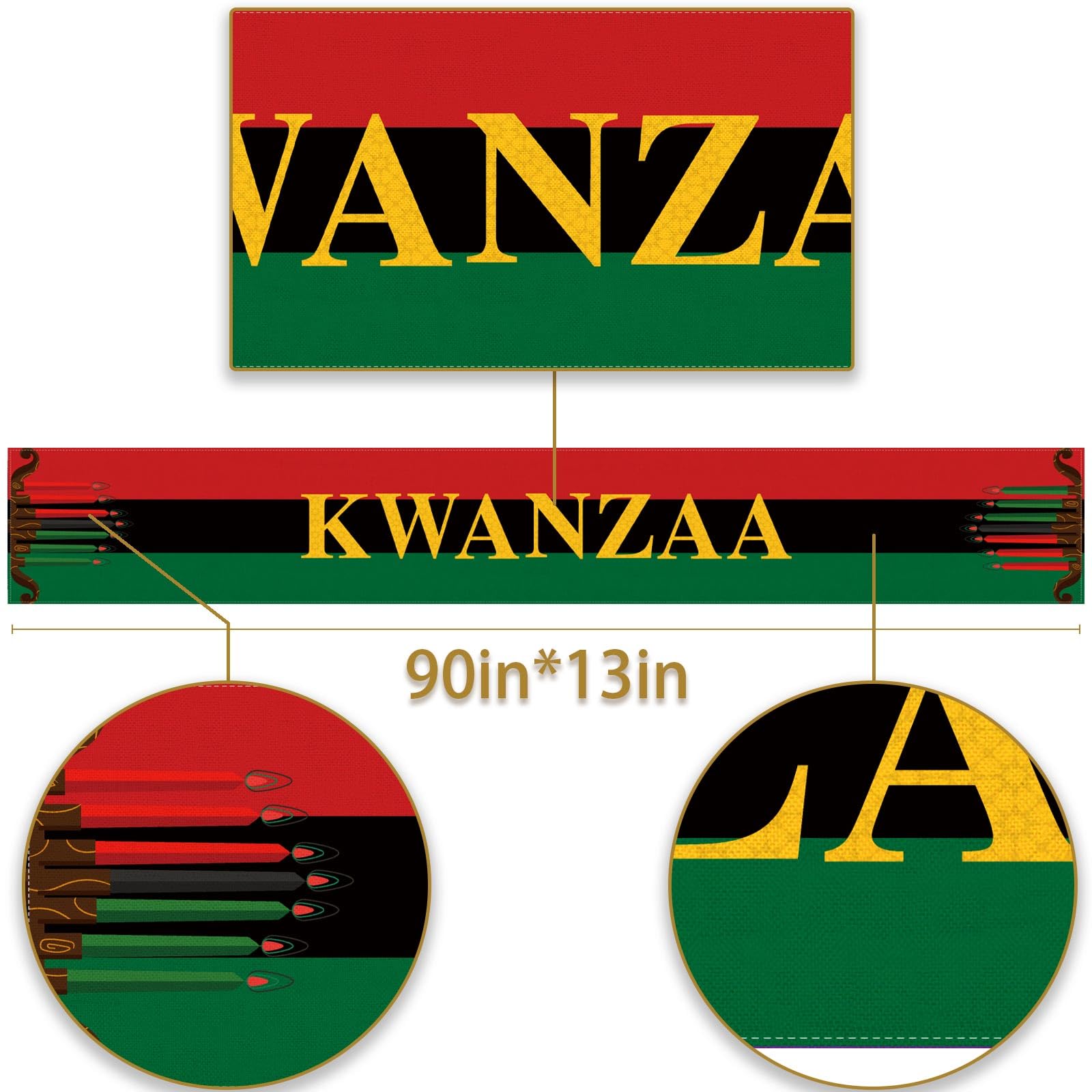 Kwanzaa Decor - -Grade Holiday Party Supplies