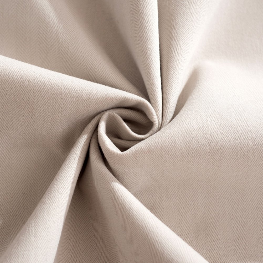 Drap en coton lourd 245x270 drap plat pur coton double épaisseur grand lit