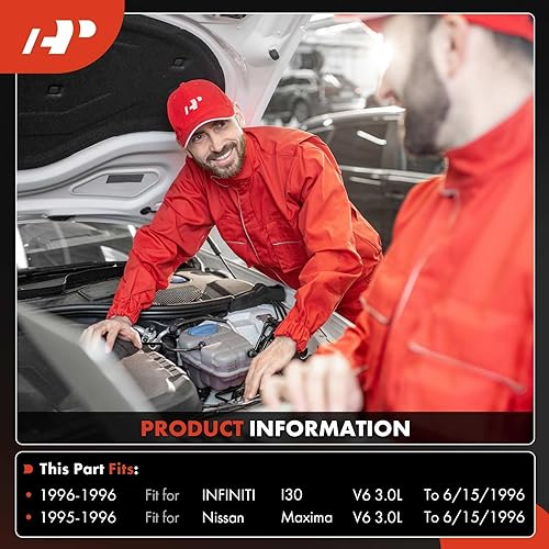 Miniatura 2 de A-Premium Compresor de aire acondicionado con embrague compatible con Nissan Maxima 1995-1996 e Infiniti I30 1996-1996, Reemplazo # 9260040U00