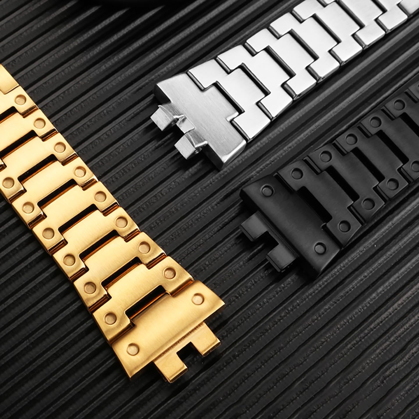 New mod kit case GMWB5000 bracelet Watch Band for Casio G-SHOCK 40th anniversary GMW-B5000 series metal strap stainless steel case set tool