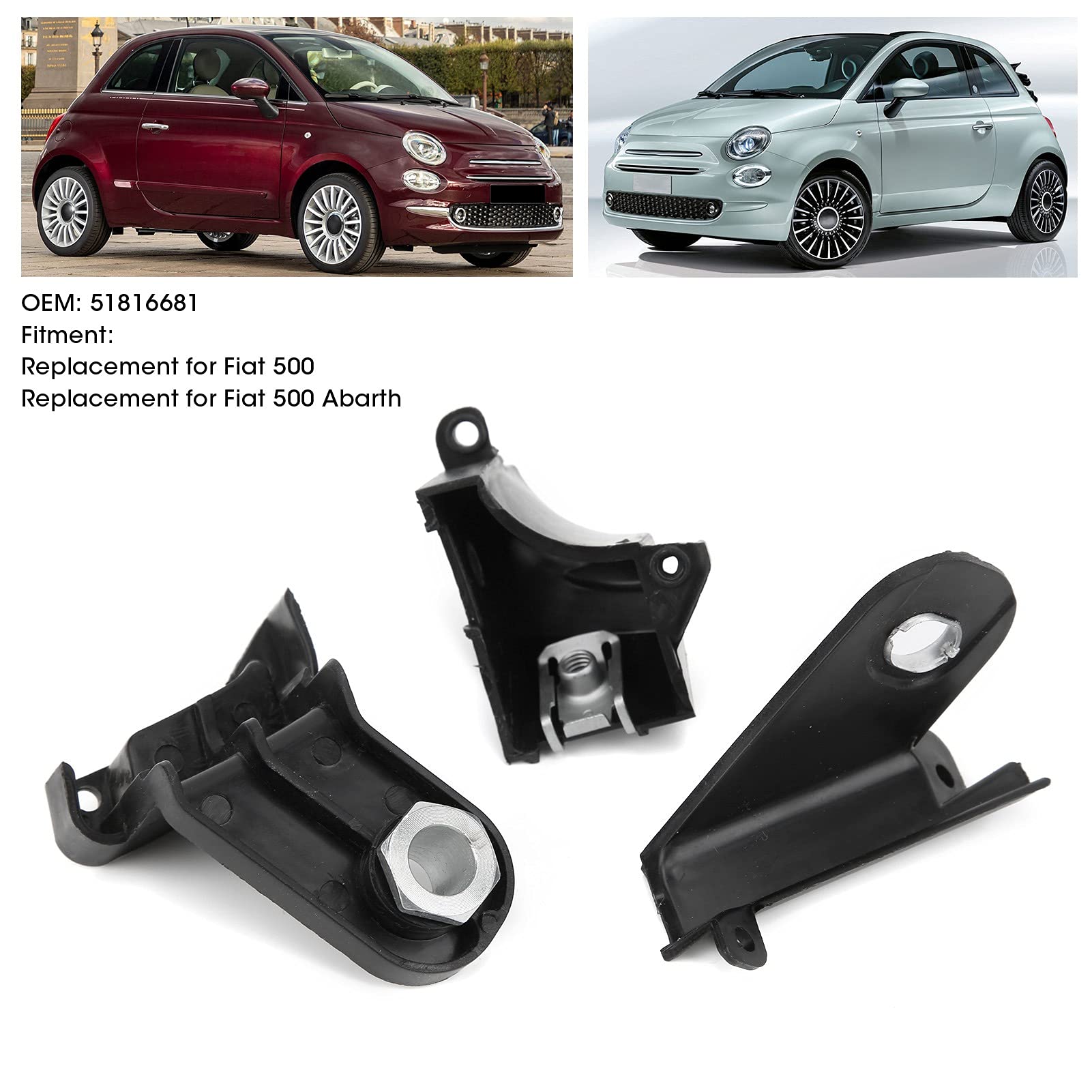 Seats For Fiat 500 Set Of 8 Spring Clamps For Fiat 500 F, L, R