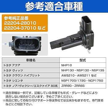 新品トヨタ純正部品エアフロメーター Amazon.co.jp: AM03 エアフロメーター ポン付け トヨタ マーク2