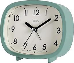 Acctim 15905 Hilda beep alarm clock in Cloverfield (Green)