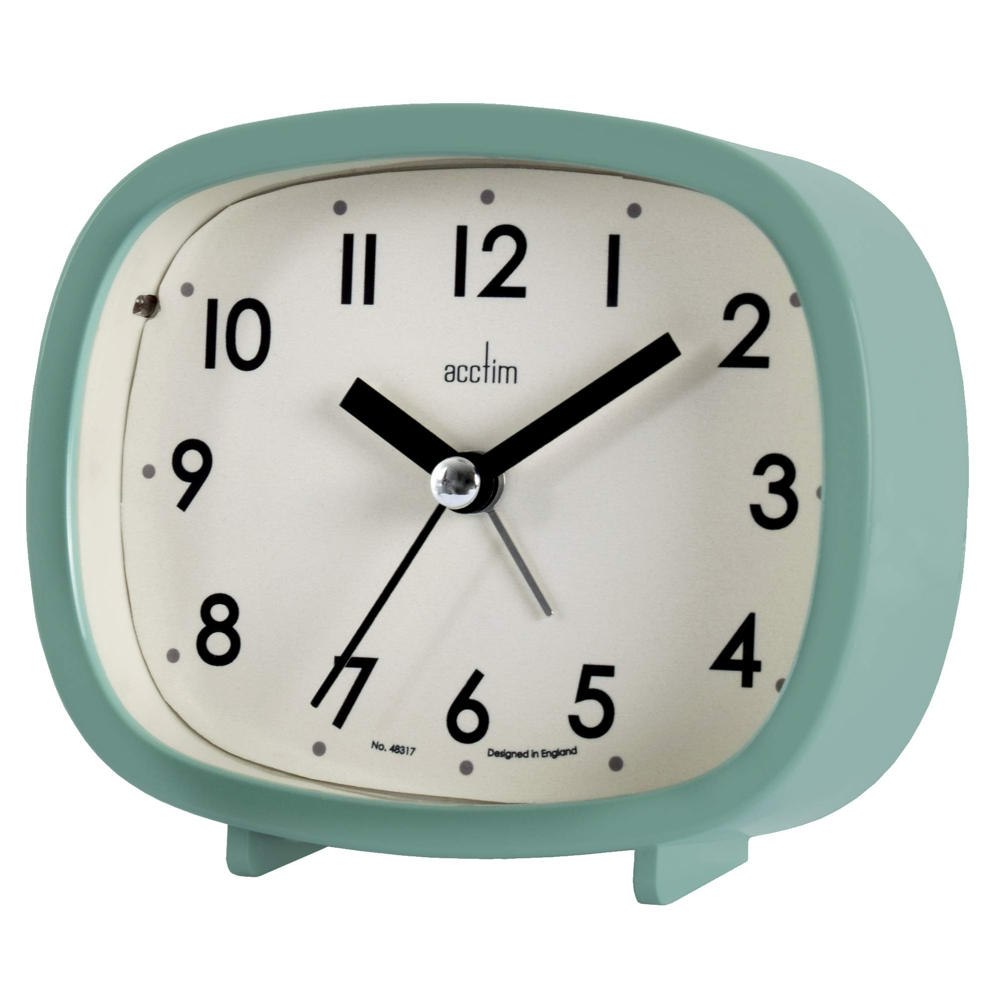 Acctim 15905 Hilda beep alarm clock in Cloverfield (Green) — image 1