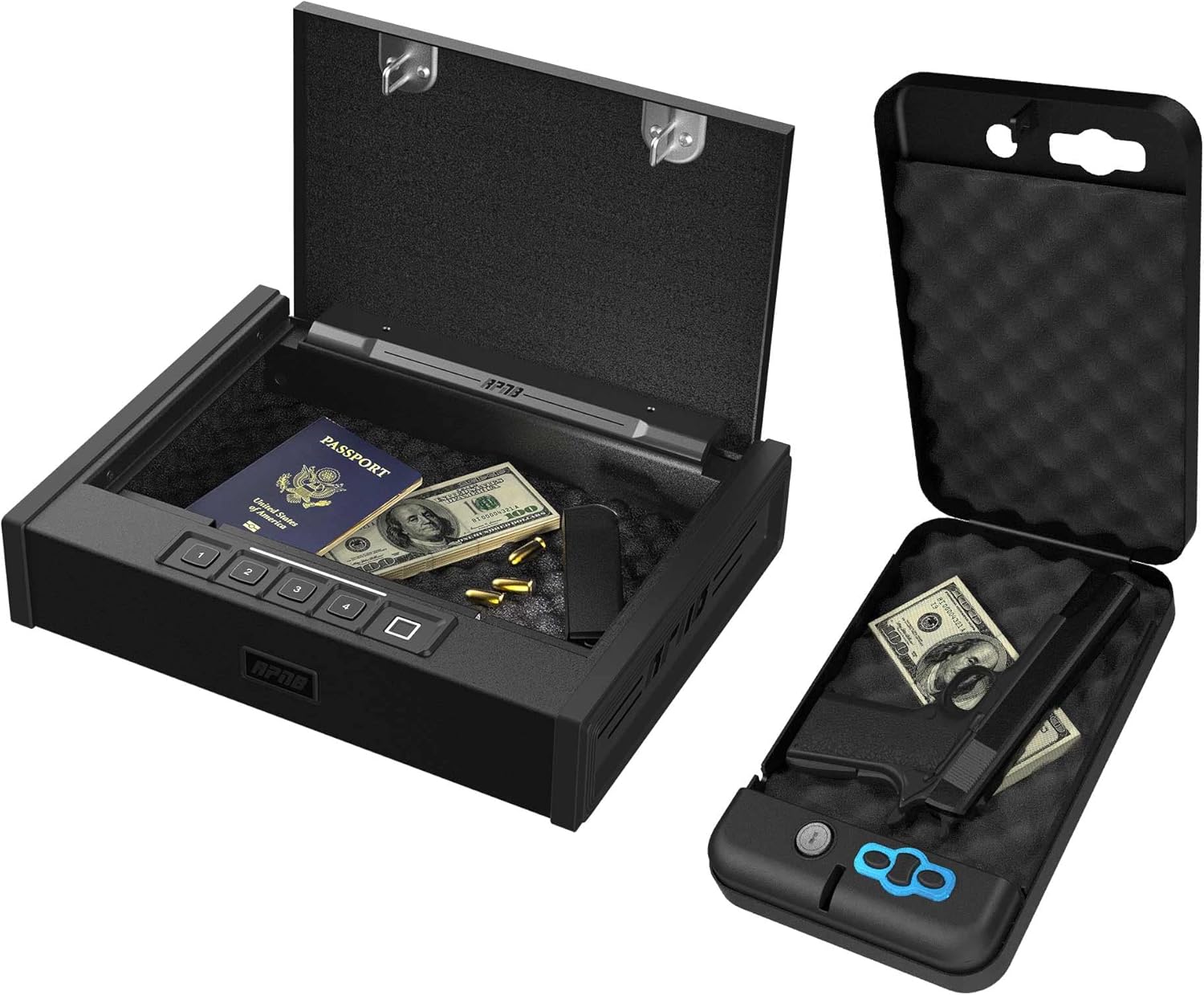 Buy RPNB 1 of RFID Quick Access Smart Pistol Safe 11×7×1.8 inches with